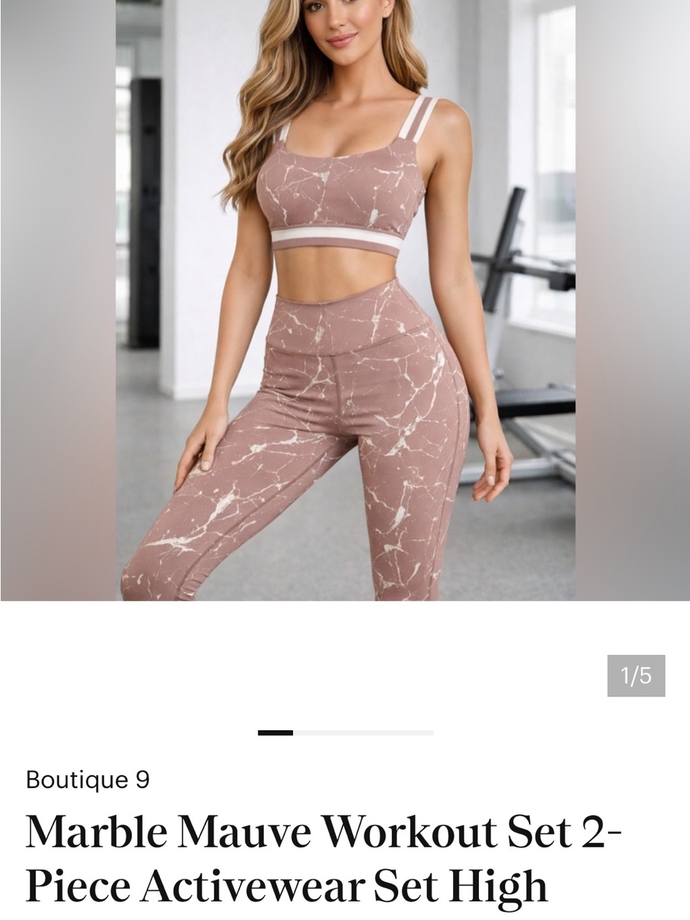 Reserved Nathan - Workout Set